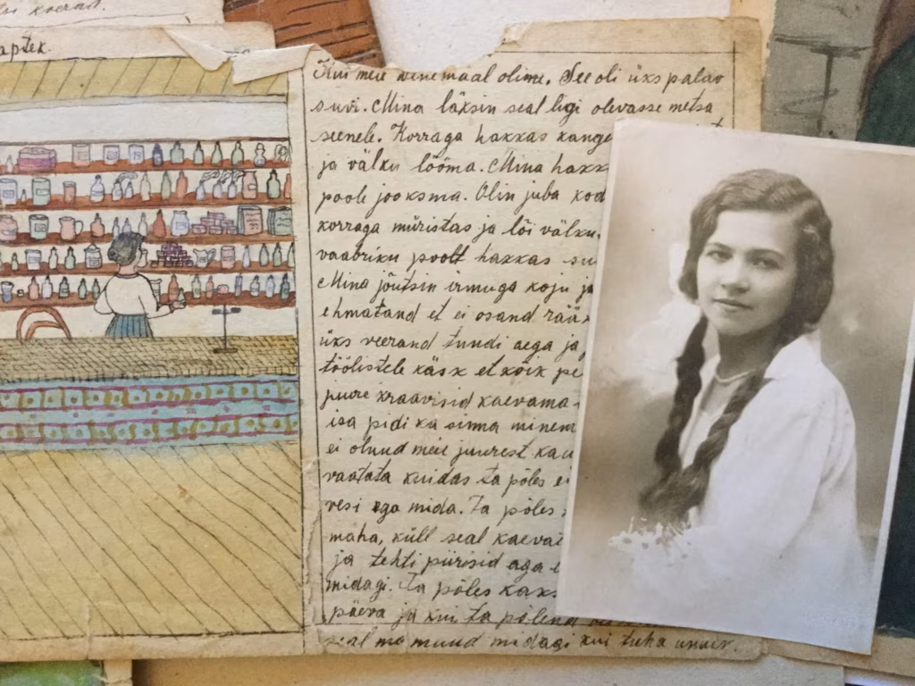 Helene Rosalie Priiduema Tema Joonistus13aastaselt